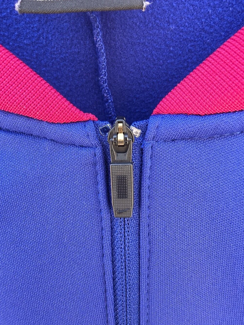 Nike FC Barcelona 2018 2019 Anthem Track Jacket Mens 2XL Blue FullZip 894361-456